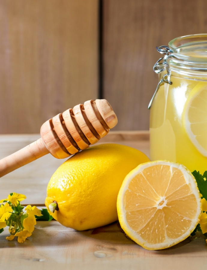 Εύκολη Σπιτική Λεμονάδα με Μέλι και Αρμπαρόριζα (Χωρίς Ζάχαρη)